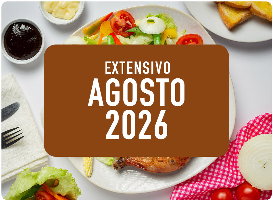 Alimentação Extensivo | Agosto 2026 | Mensal