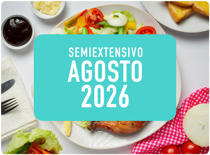 Alimentação SemiExtensivo | Agosto 2026 | Mensal