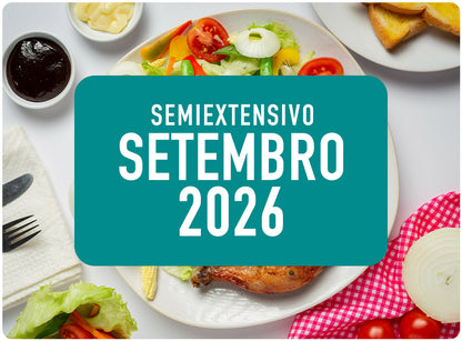 Alimentação SemiExtensivo | Setembro 2026 | Mensal