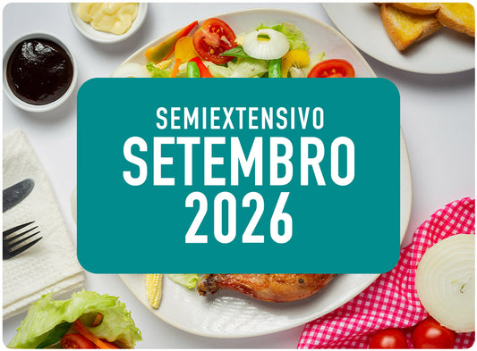 Alimentação SemiExtensivo | Setembro 2026 | Mensal