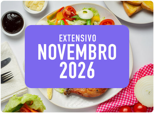 Alimentação Extensivo | Novembro 2026 | Mensal