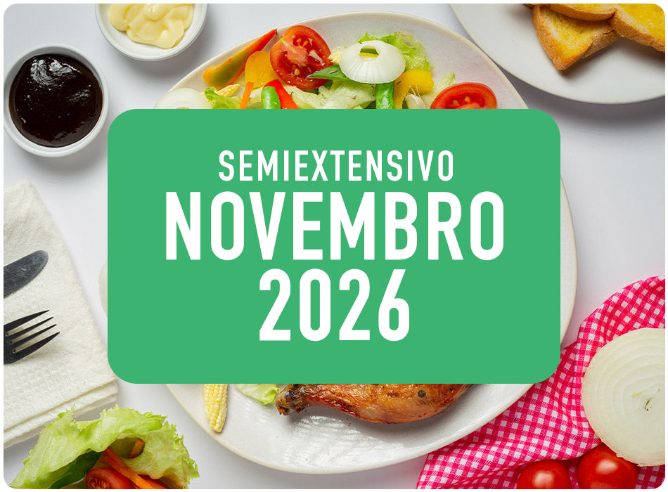 Alimentação SemiExtensivo | Novembro 2026 | Mensal
