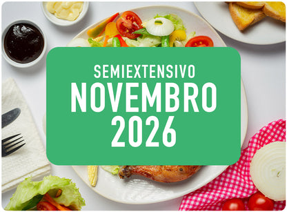 Alimentação SemiExtensivo | Novembro 2026 | Mensal